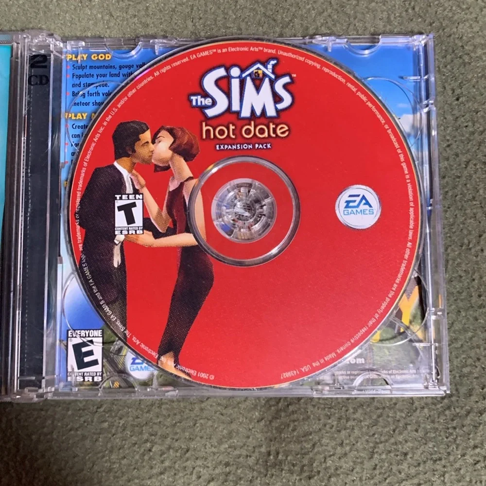 The Sims Superstar Expansion Pack. 2 CD’s. Rated Teen.